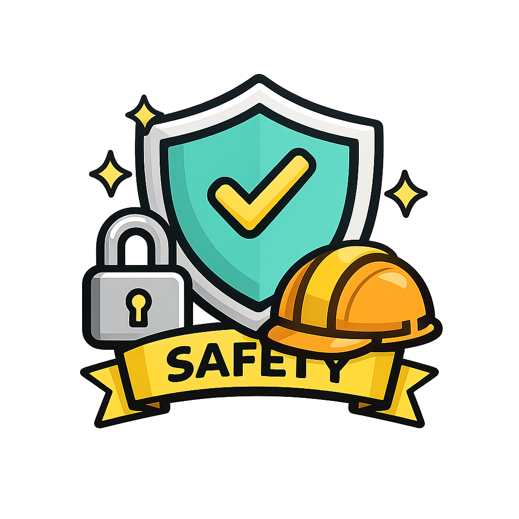 Szabványos,biztonságos <br> telepítés